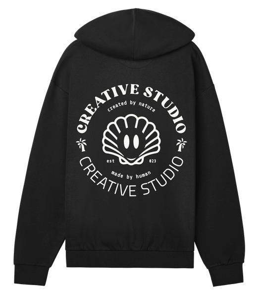 loesoe creative studio black zipper