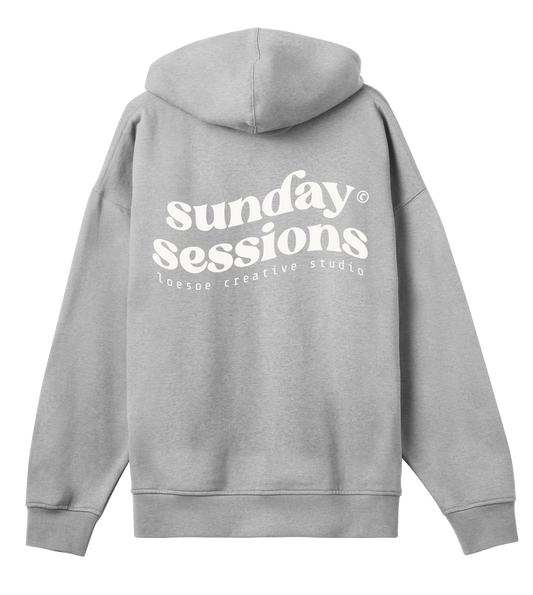 sunday sessions hoodie grey