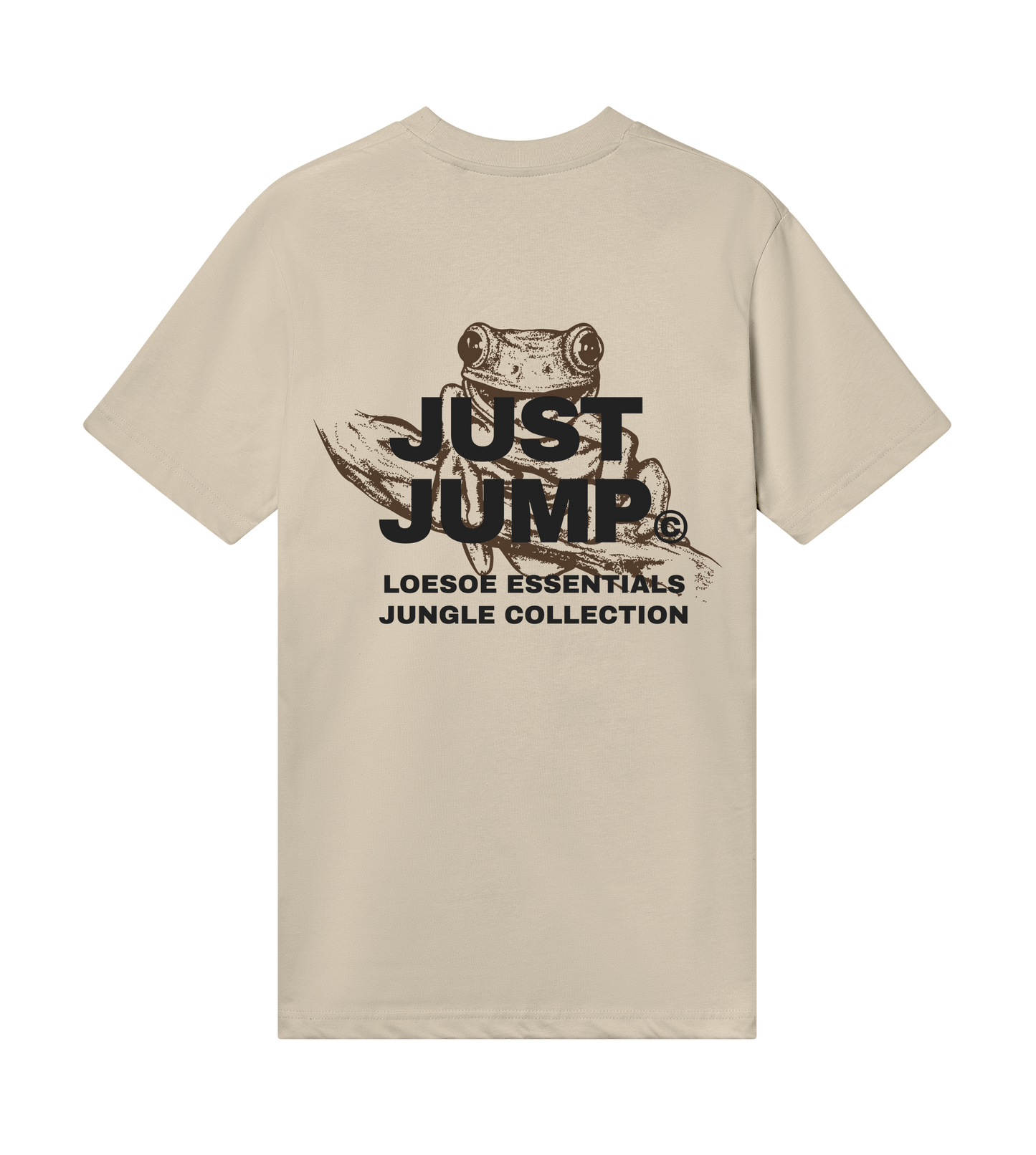 loesoe jungle tee frog mastic