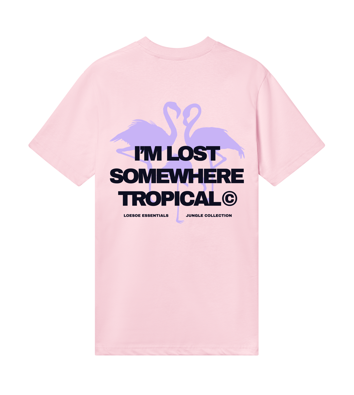 loesoe jungle flamingo tee