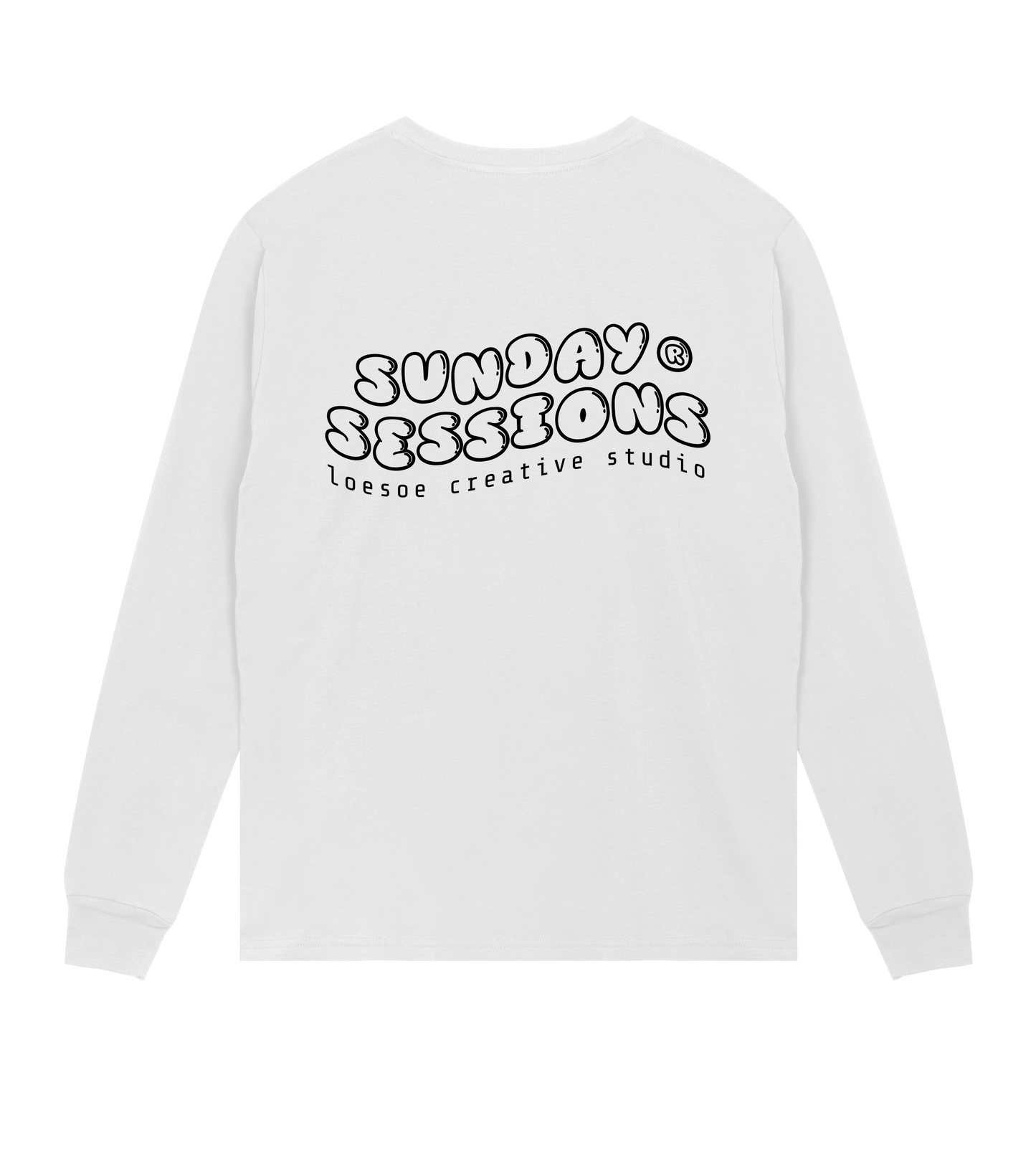 sunday sessions 25 longsleeve white