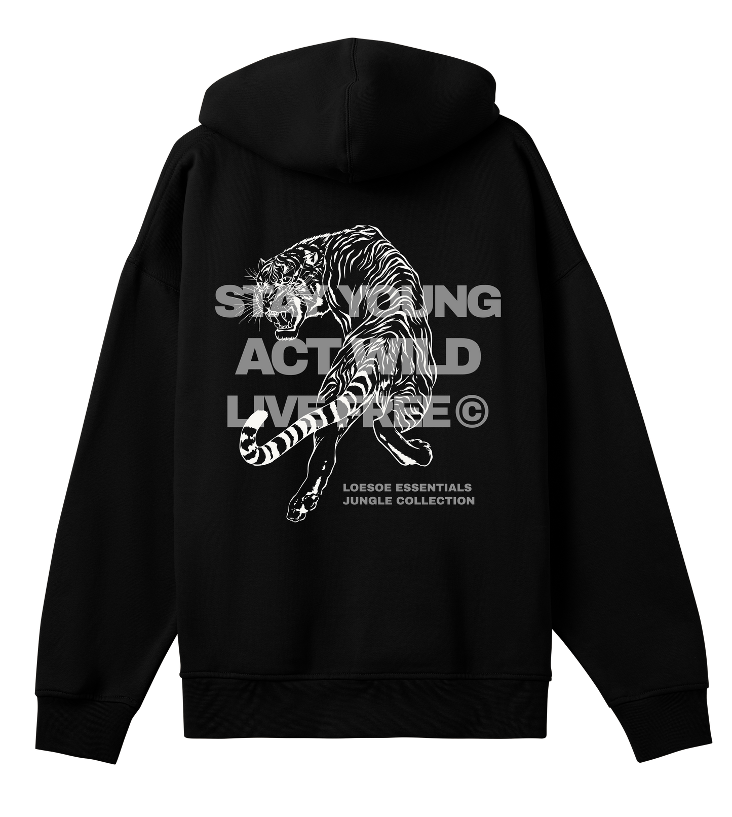 loesoe jungle hoodie stay young