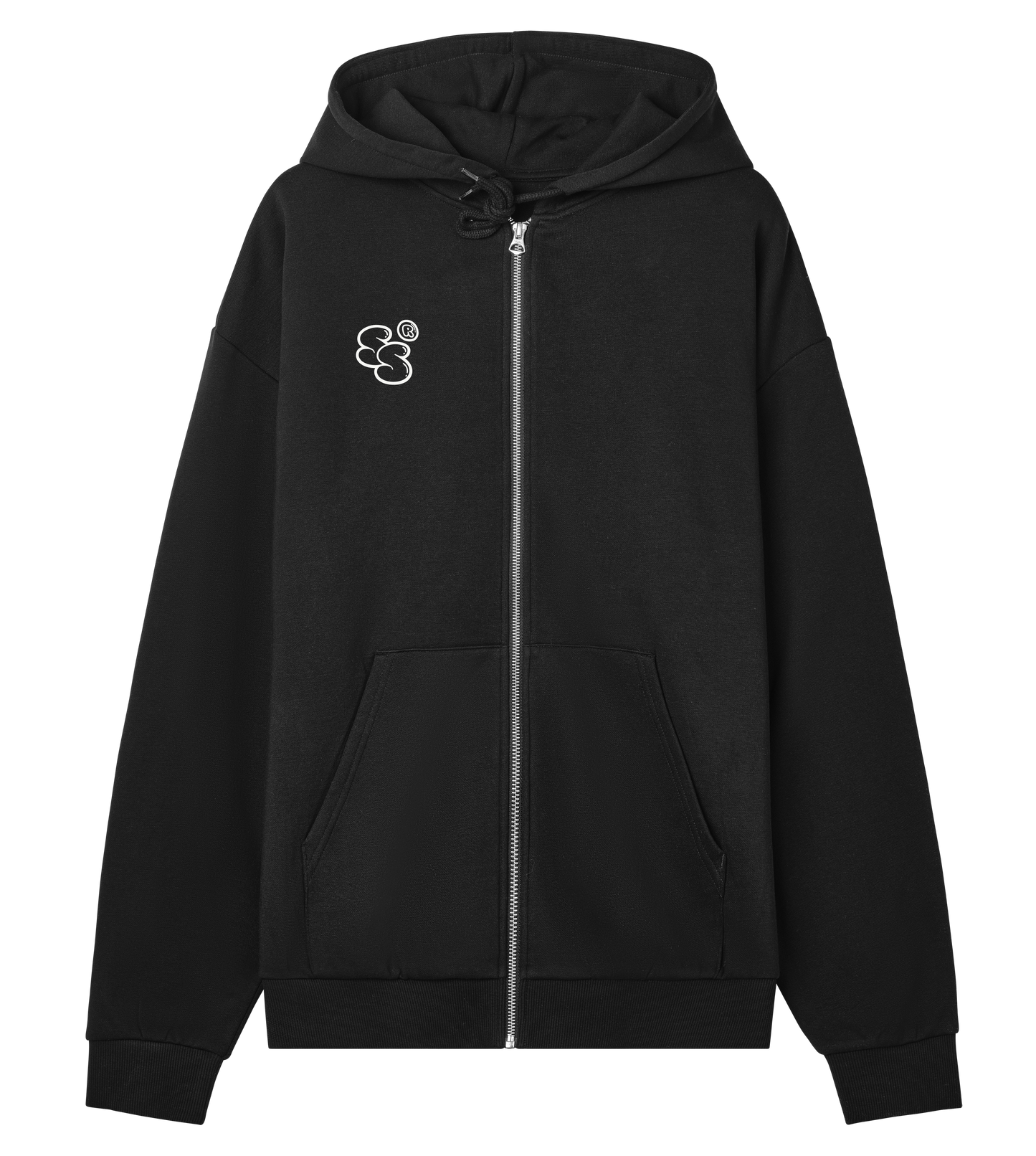 sunday sessions zip hoodie black
