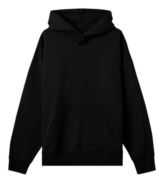 loesoe hoodie full black