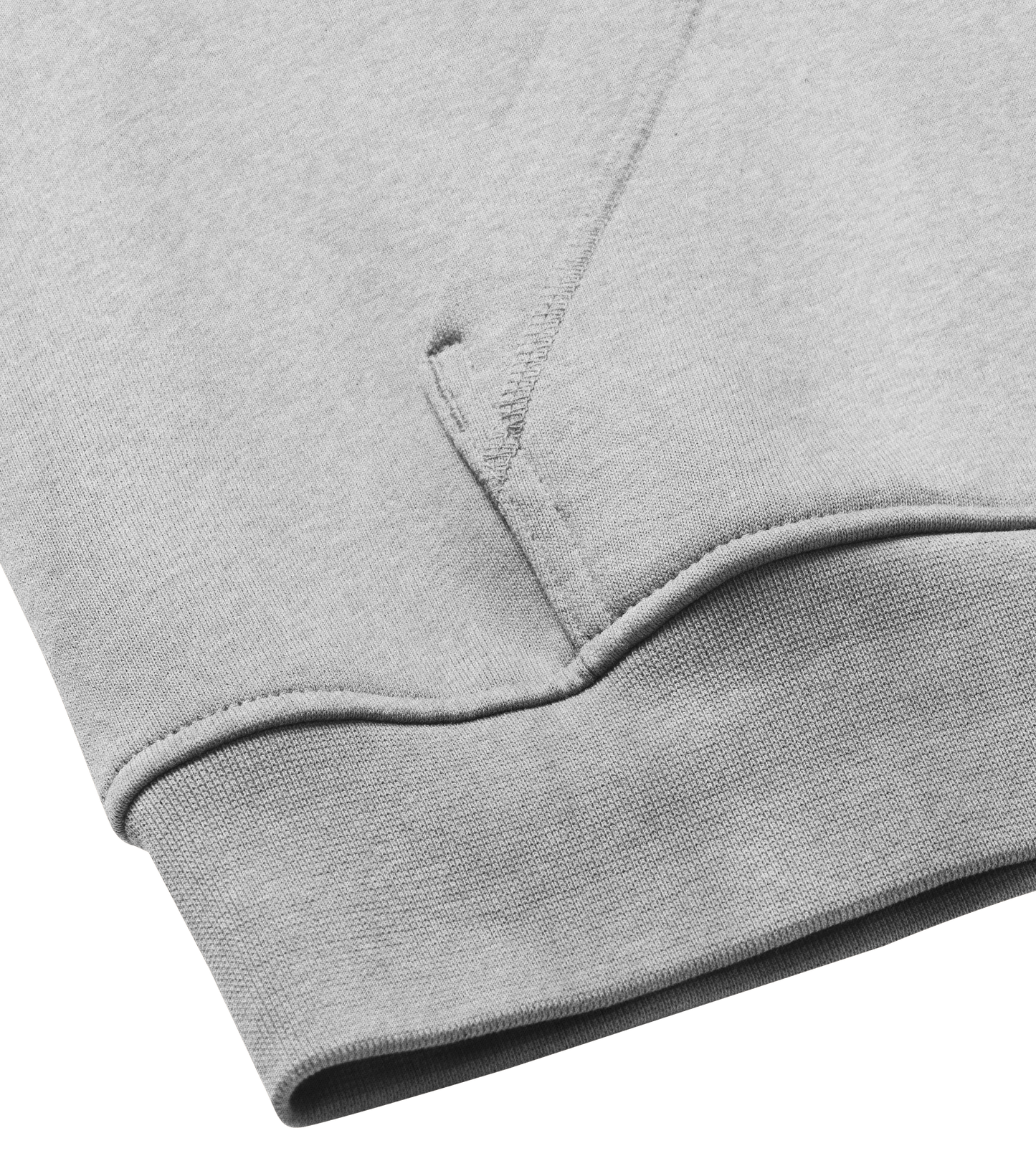 loesoe hoodie grey melange