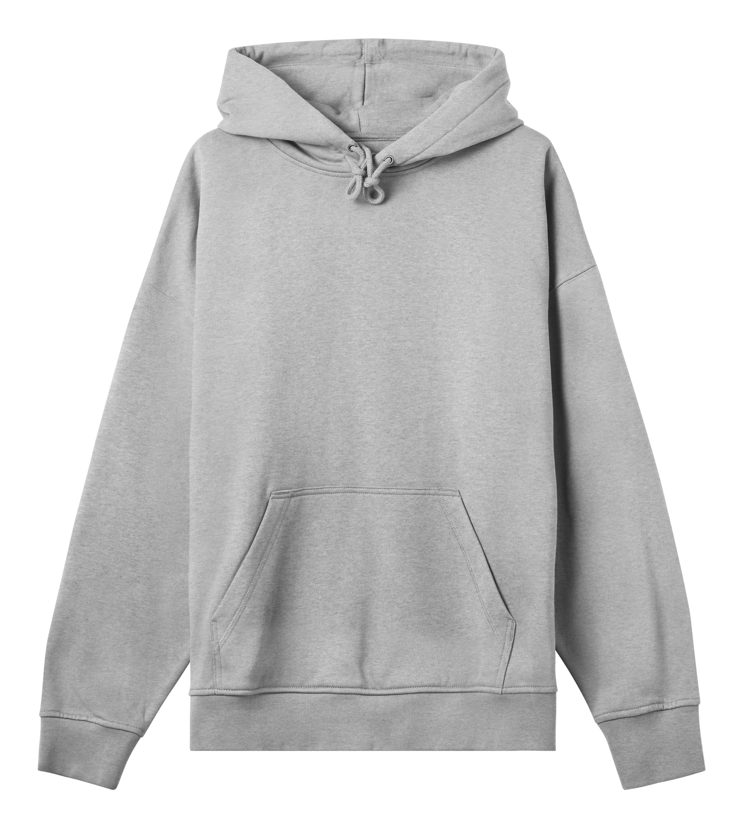 loesoe hoodie grey melange
