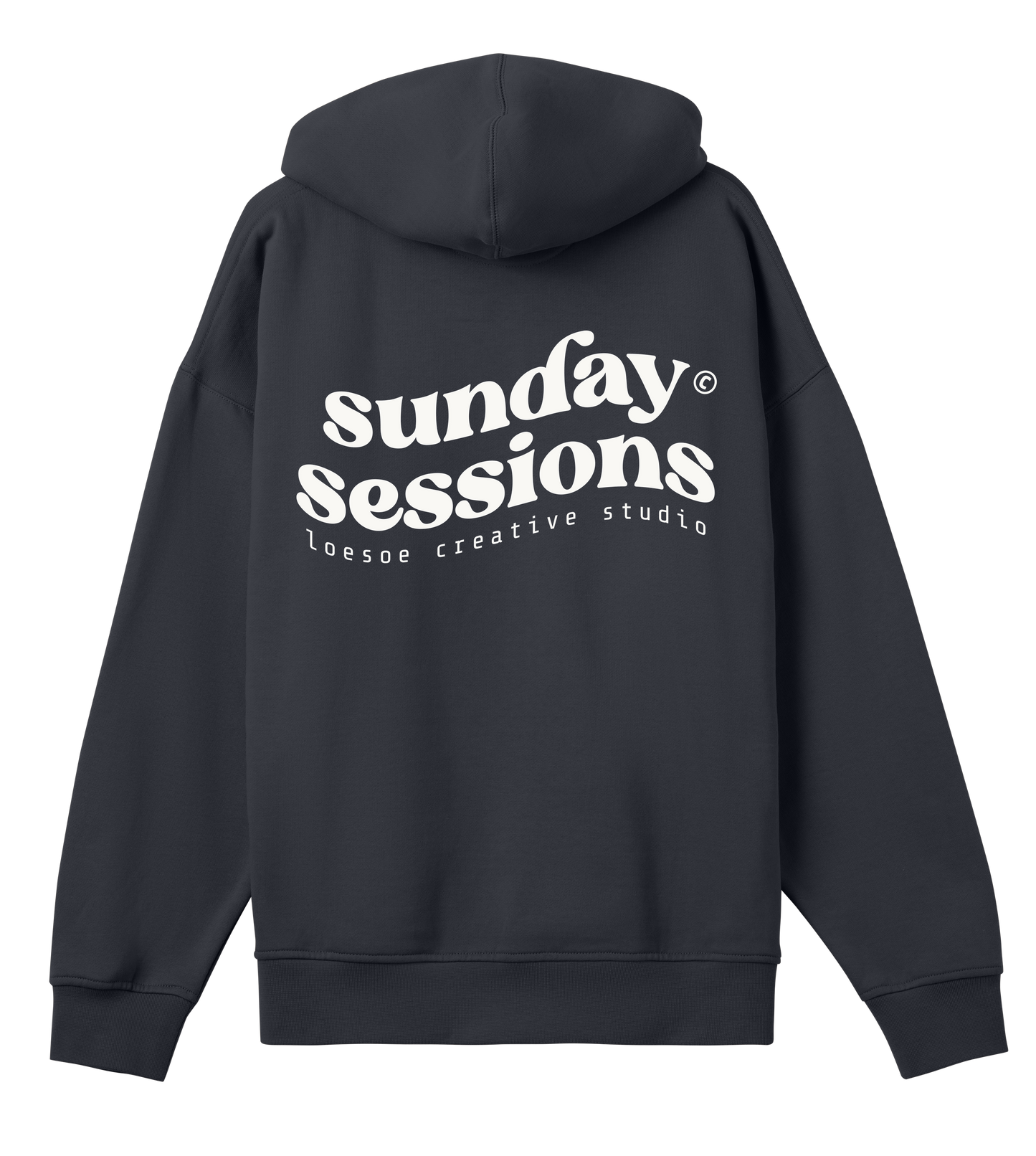 sunday sessions hoodie black