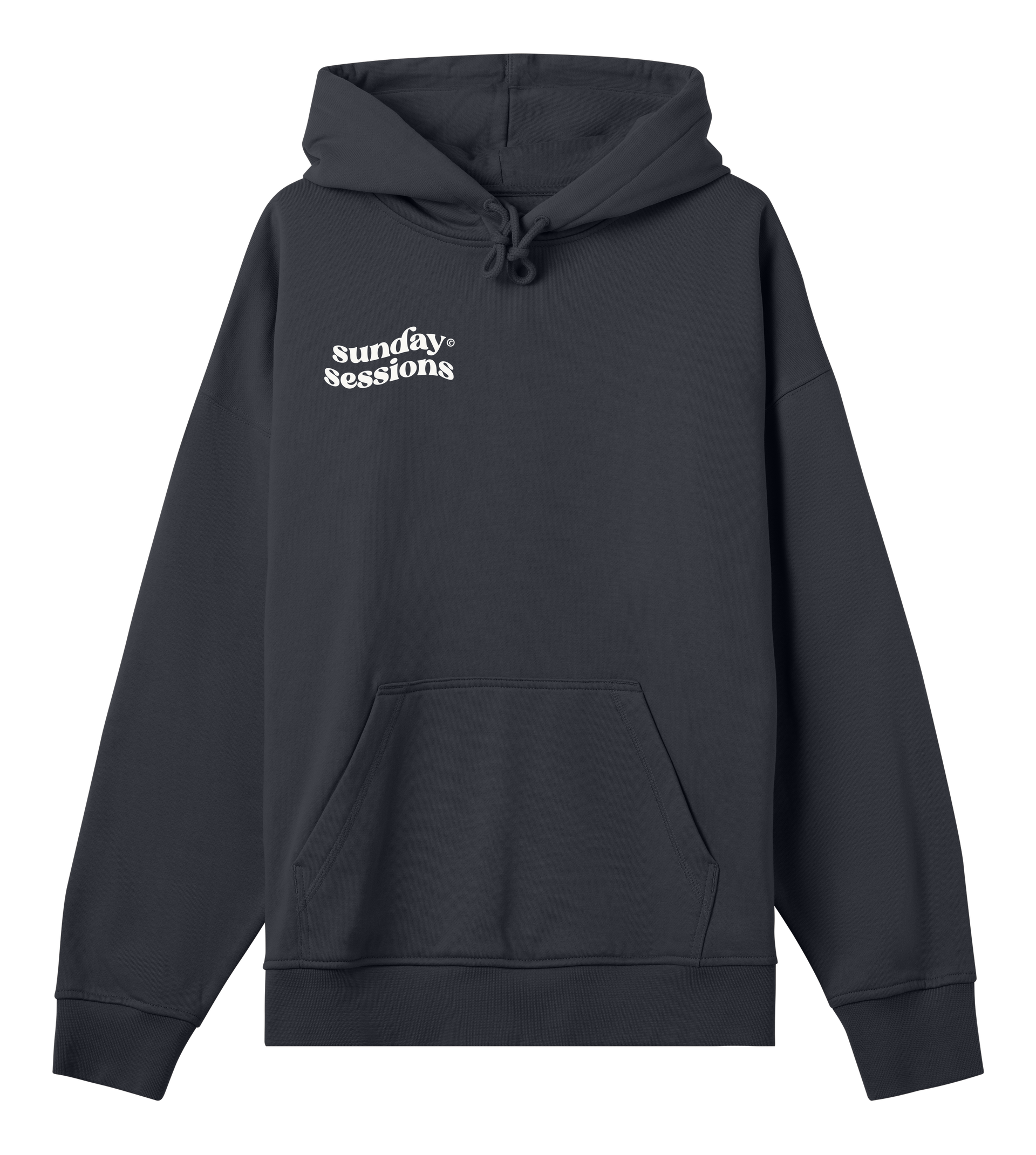 sunday sessions hoodie black – Loesoe essentials